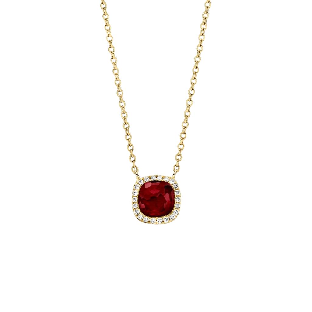 Tirisi Jewelry Milano Sweeties collier geelgoud met diamant - TP9152RU - #1