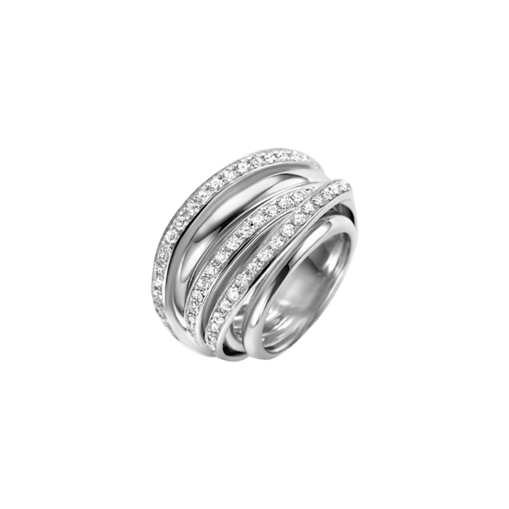 Schaap en Citroen Diamonds ring witgoud met diamant - #1