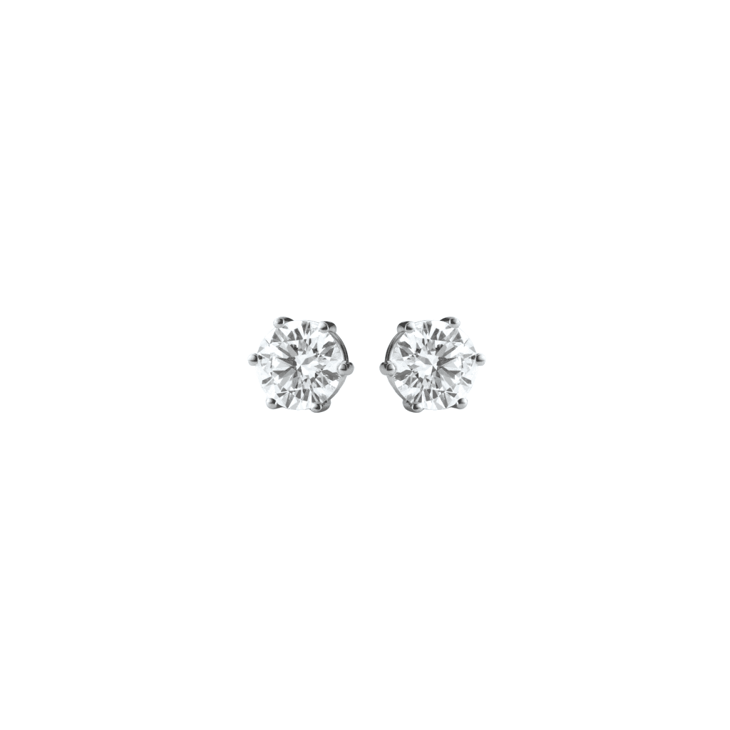 Schaap en Citroen Diamonds oorsieraad witgoud met diamant - #2