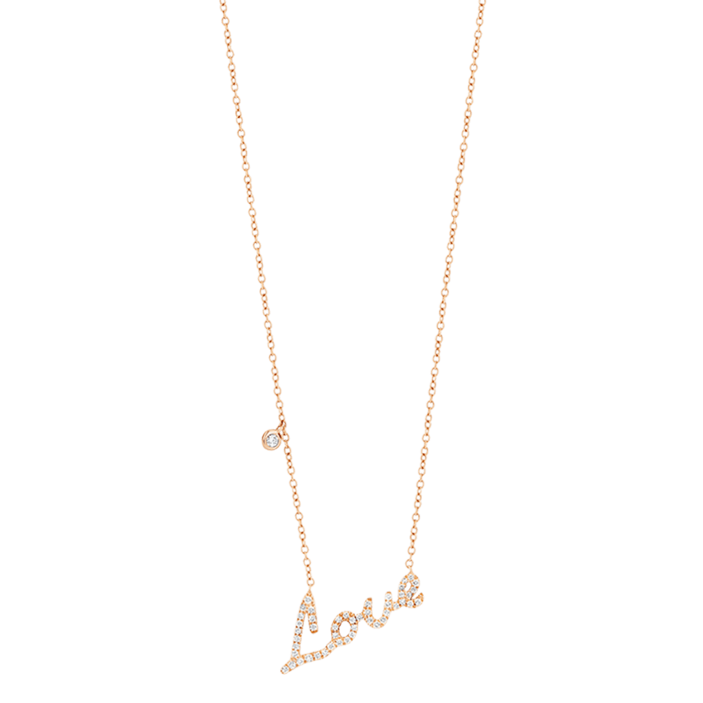 Schaap en Citroen Diamonds Love collier roodgoud met diamant - #3