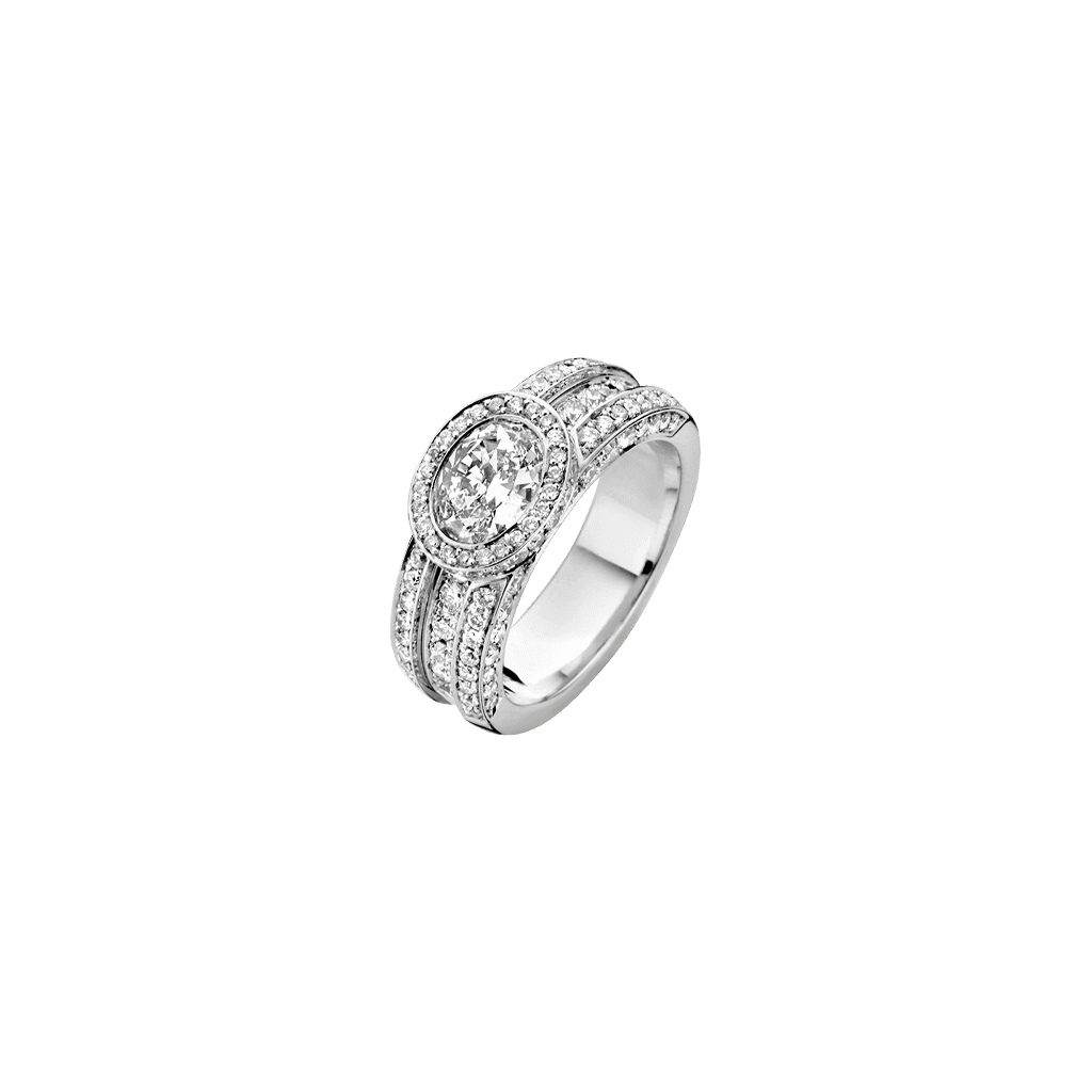 Schaap en Citroen Diamonds ring witgoud met diamant - #2