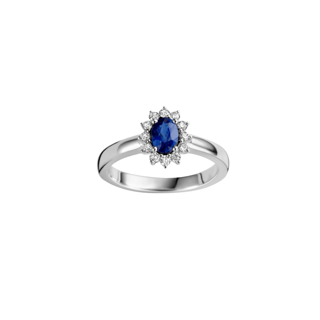 Schaap en Citroen Colours ring witgoud met diamant - #2
