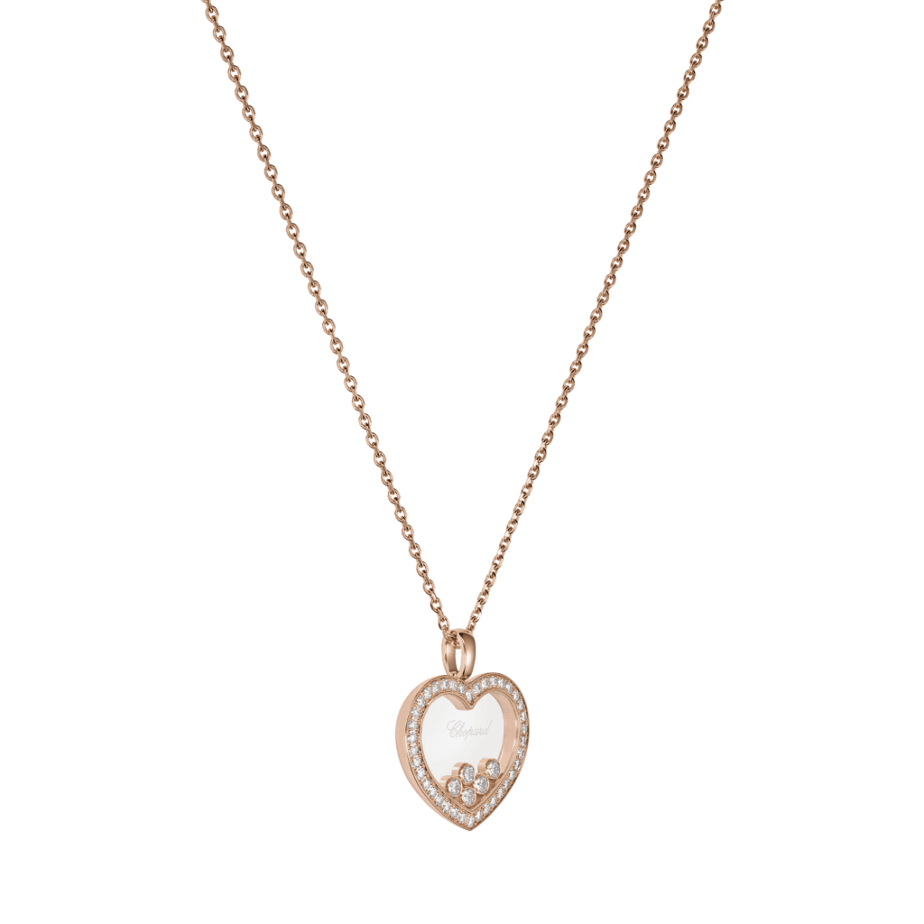 Chopard Happy Diamonds Icons Heart collier roodgoud met diamant - 79A039-5201 - #5