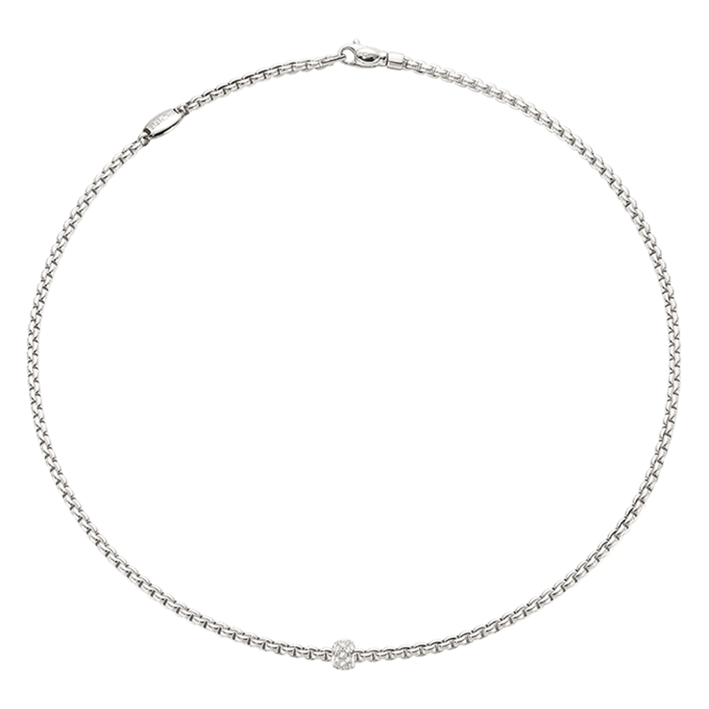 FOPE Eka Tiny collier witgoud - 73001CX_PB_B_XBX_043 - #1