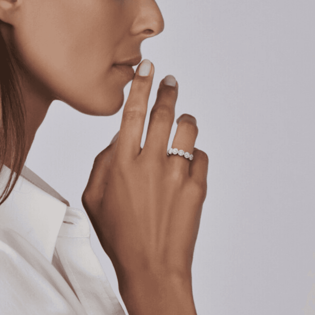 Schaap en Citroen Diamonds ring witgoud met diamant - #4