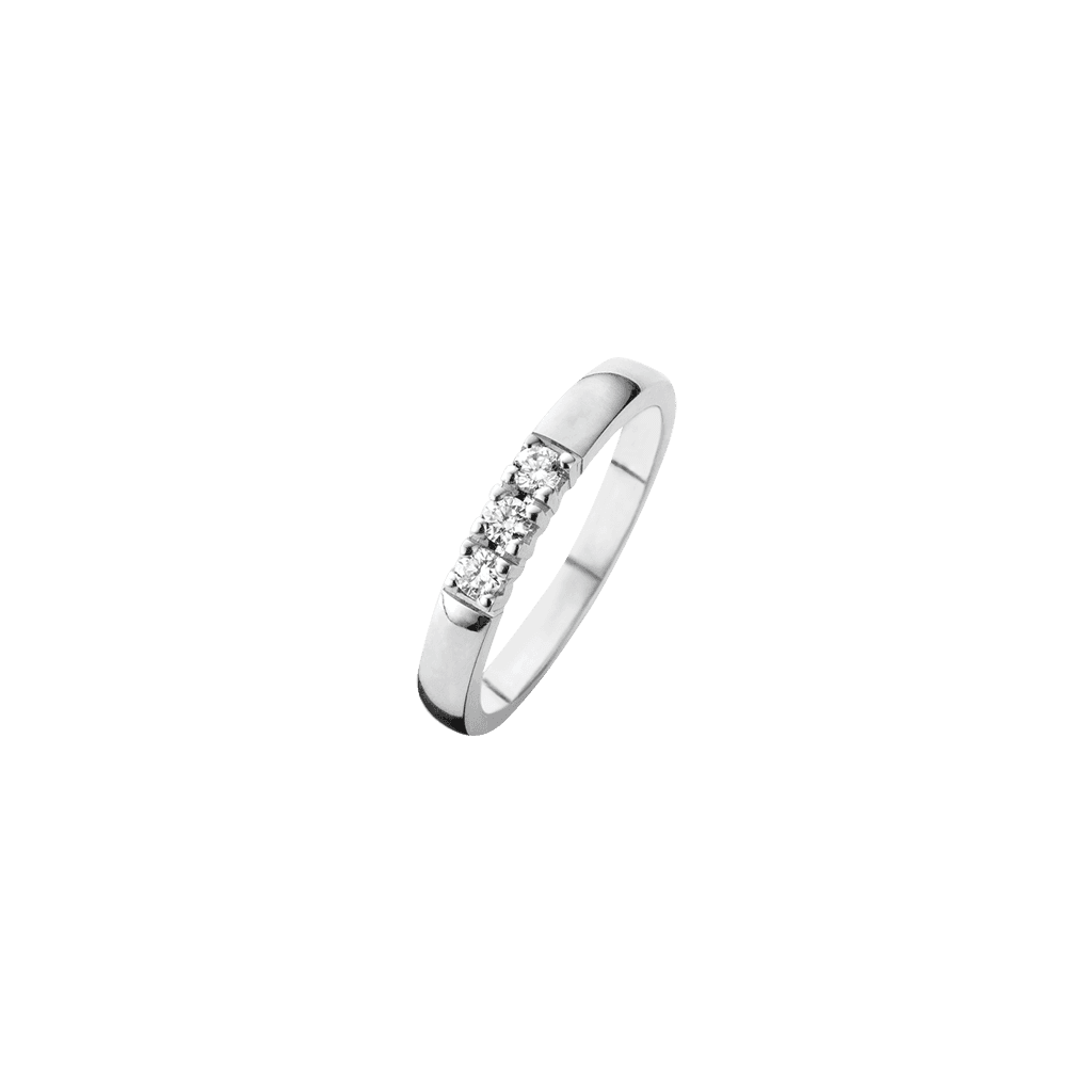 Schaap en Citroen Diamonds ring witgoud met diamant - #2