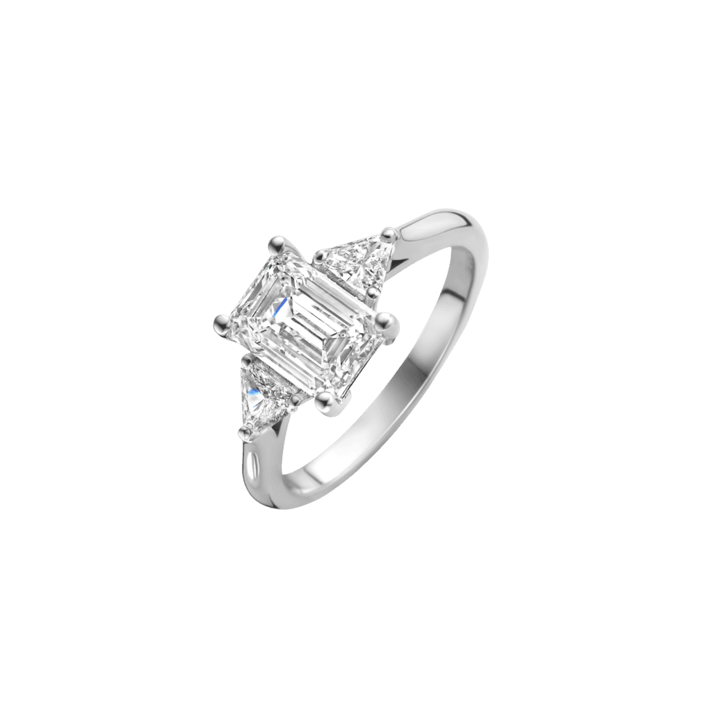 Schaap en Citroen Diamonds ring witgoud met diamant - #1