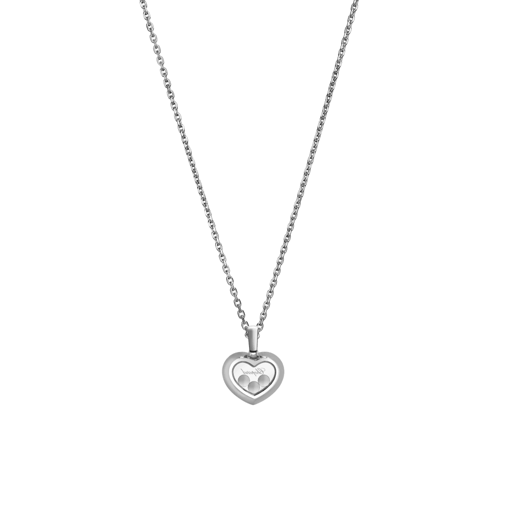 Chopard Happy Diamonds Icons Heart collier witgoud met diamant - 79A611-1201 - #4