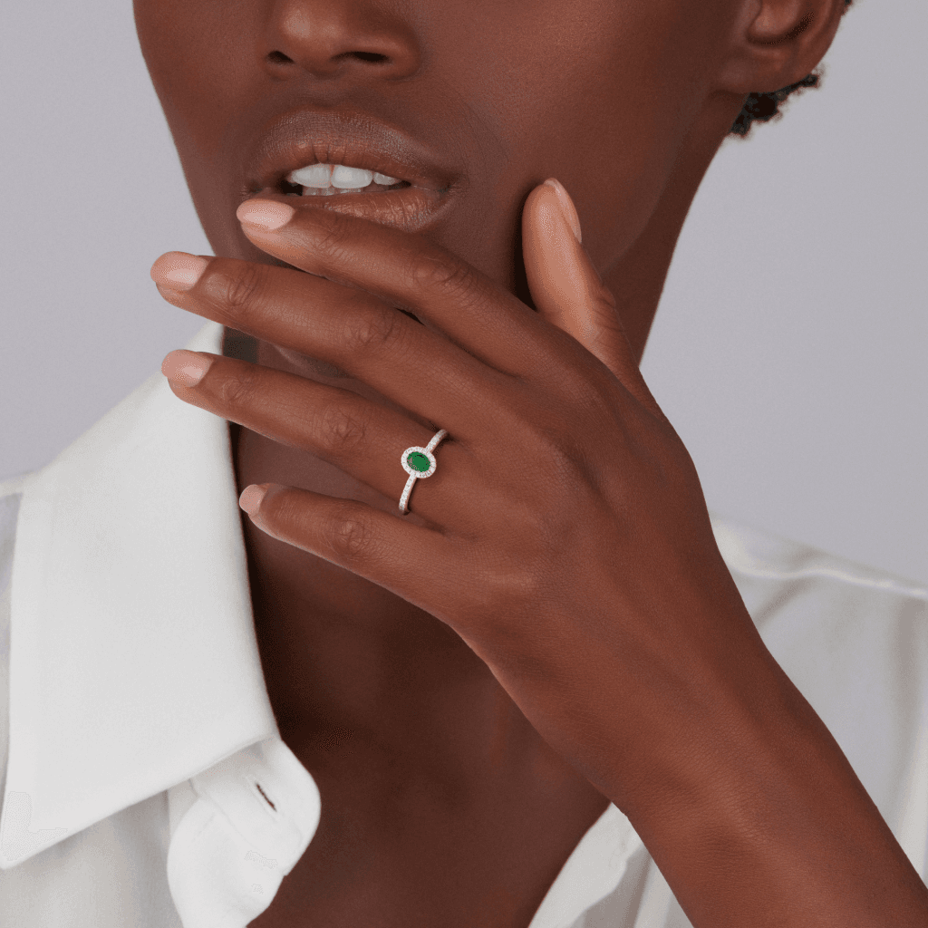 Schaap en Citroen Colours ring witgoud met diamant - #2
