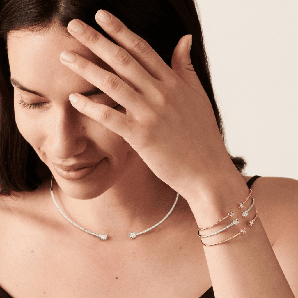 dinh van Le Cube Diamant armband roodgoud - 308325 - #3