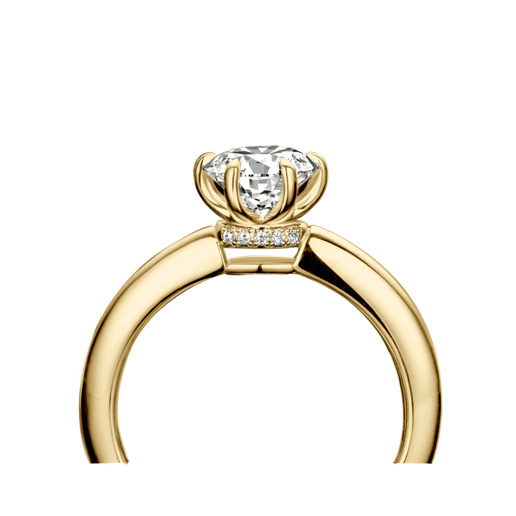 Schaap en Citroen Diamonds SC 125 Collection ring geelgoud met diamant - #2