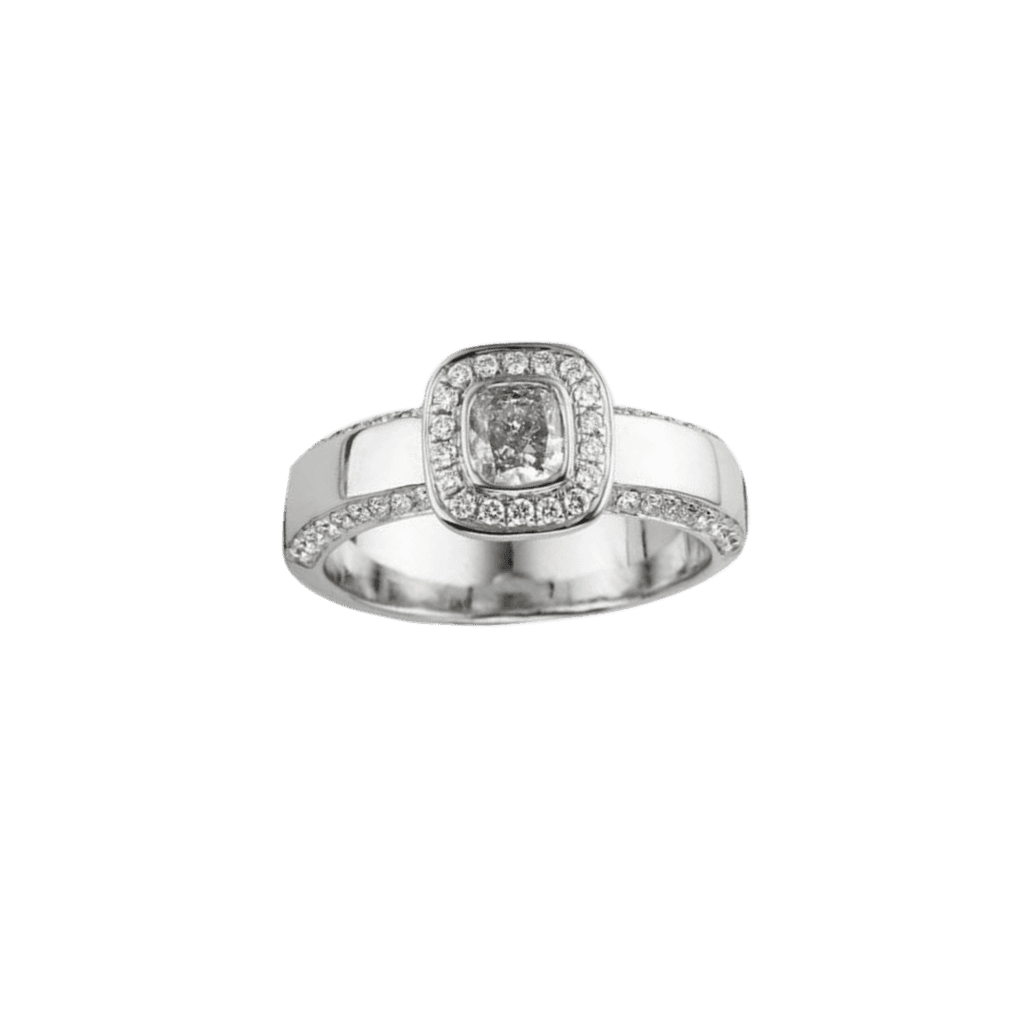 Schaap en Citroen Diamonds ring witgoud met diamant - #2