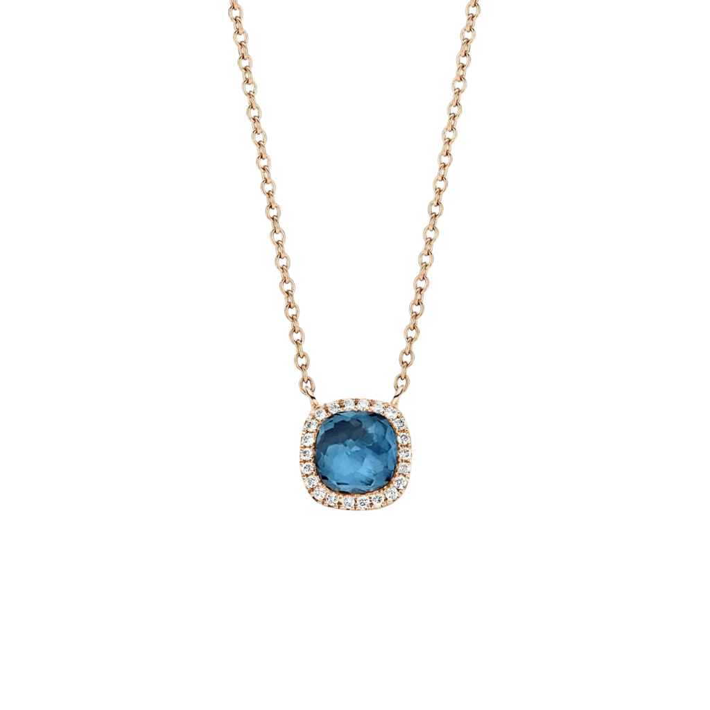 Tirisi Jewelry Milano Sweeties collier roodgoud met diamant - TP9152SBHP - #1