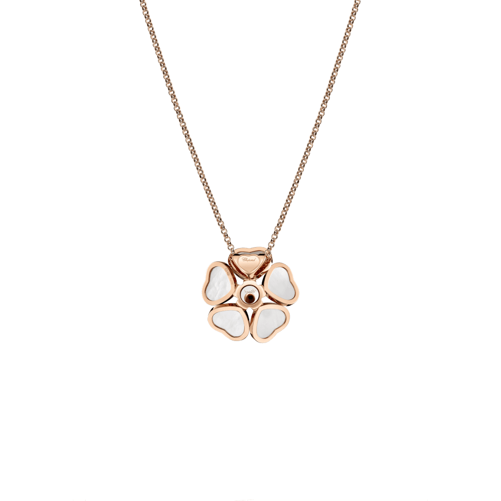 Chopard Happy Diamonds Happy Hearts collier roodgoud met diamant - 79A085-5301 - #4