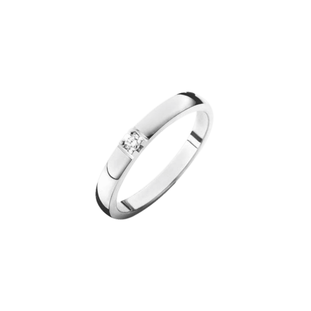 Schaap en Citroen Diamonds ring witgoud met diamant - #1
