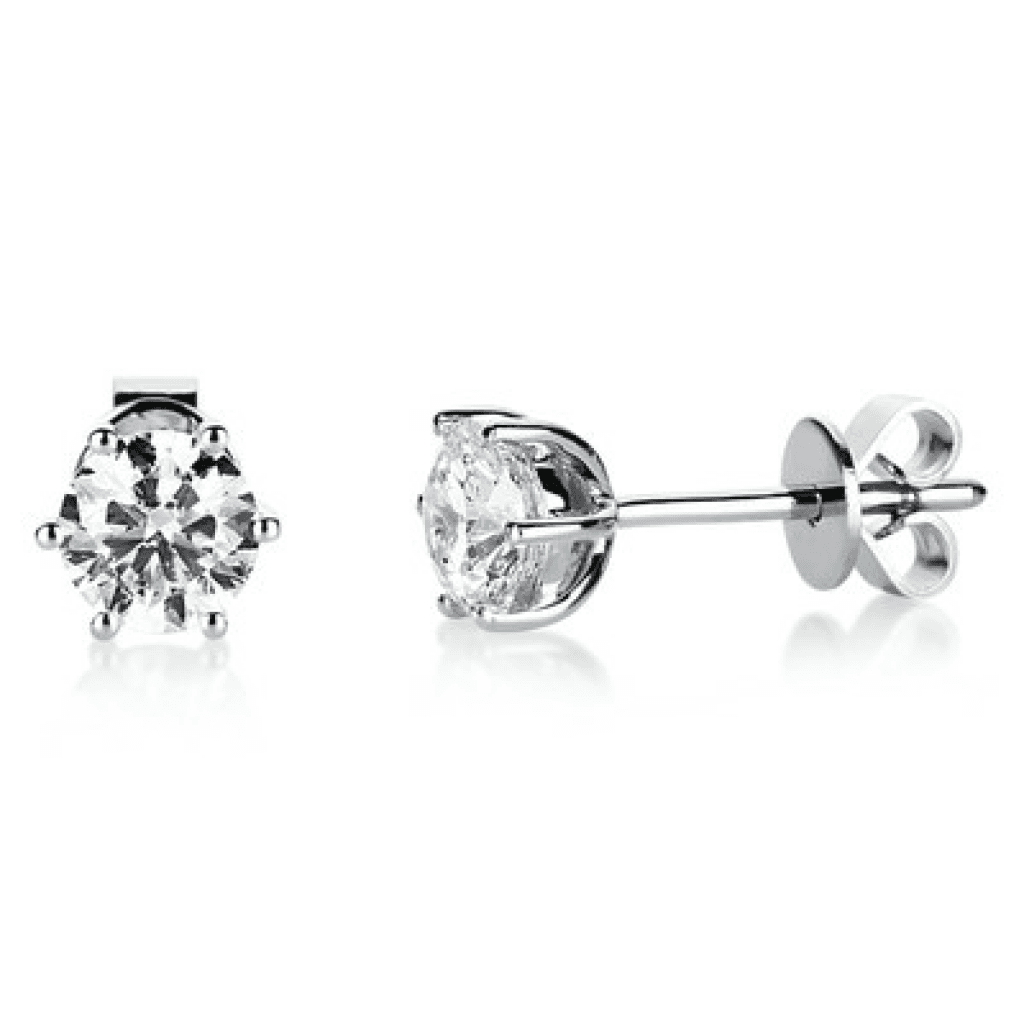 Schaap en Citroen Diamonds oorsieraad witgoud met diamant - #3