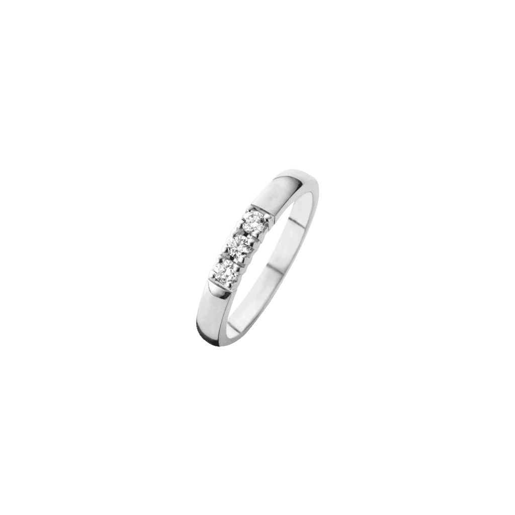 Schaap en Citroen Diamonds ring witgoud met diamant - #2