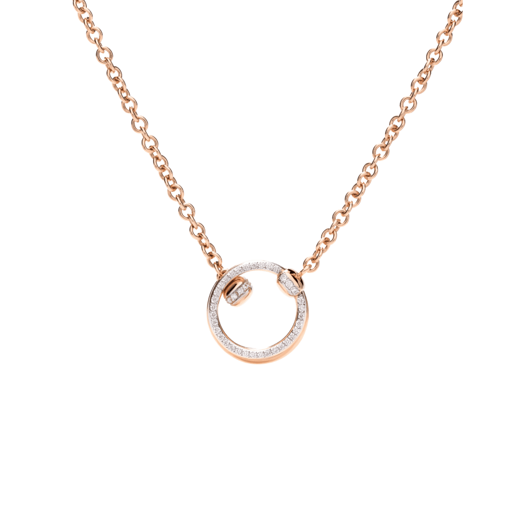 Pomellato Pomellato Together collier roodgoud met diamant - PCC4013 O7WHR DB000 - #1
