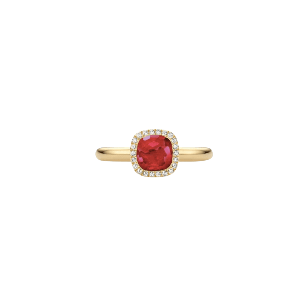 Tirisi Jewelry Milano Sweeties ring geelgoud met diamant - TR9624RU - #2