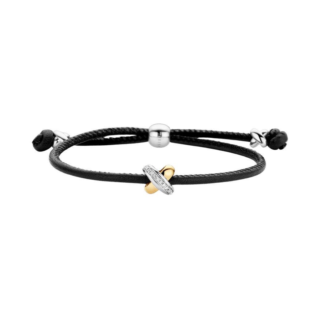 Tirisi Moda Kisses armband geelgoud met diamant - TM2133BL(2T) - #1