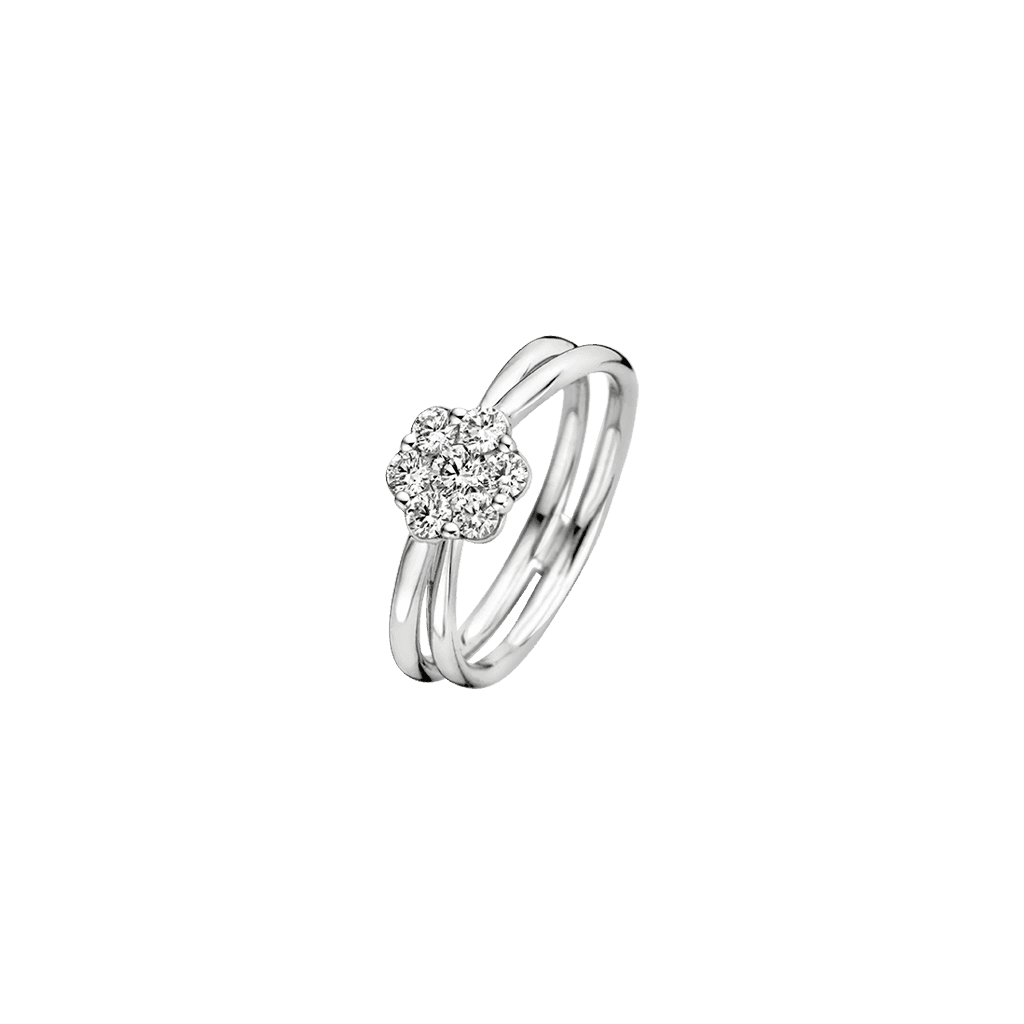 Schaap en Citroen Diamonds ring witgoud met diamant - #2