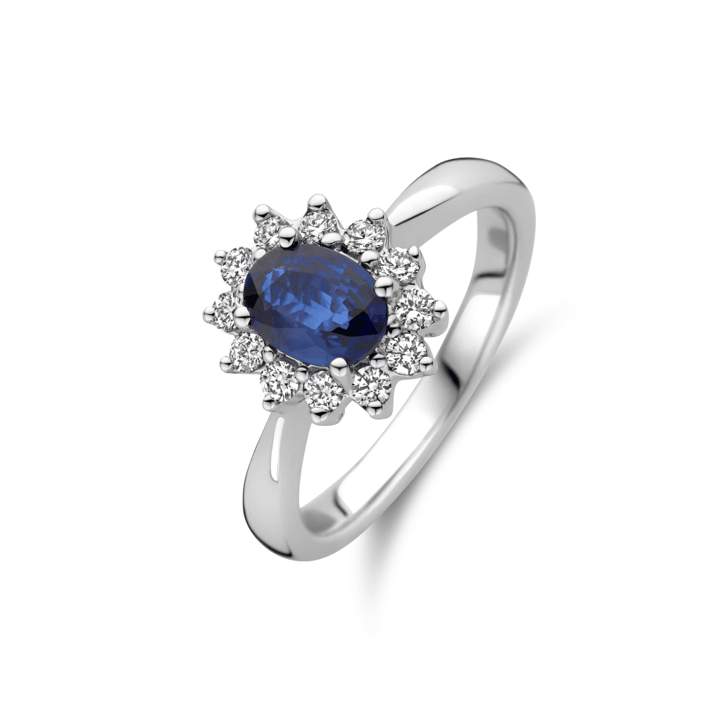 Schaap en Citroen Colours ring witgoud met diamant - #2