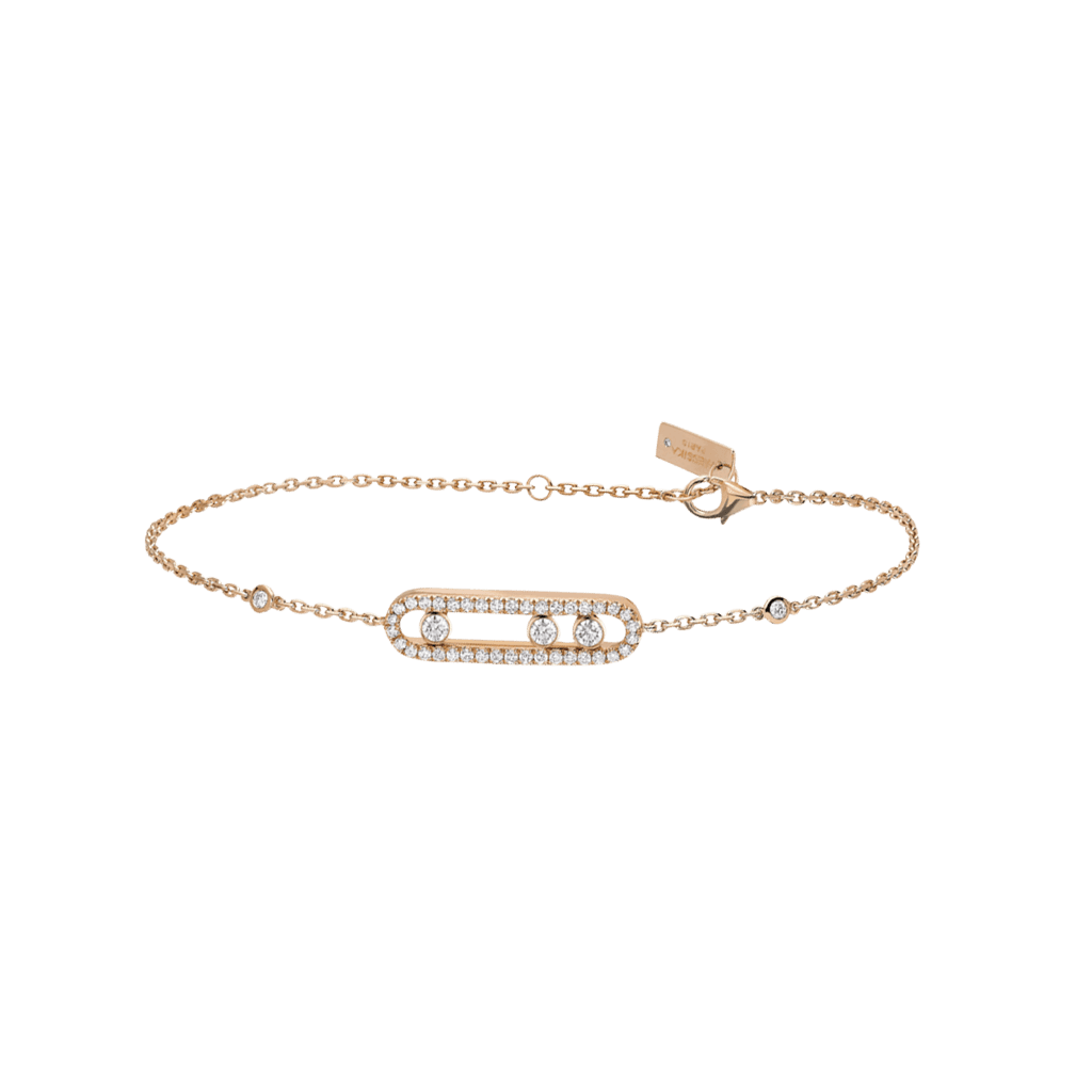 Messika armband roodgoud met diamant - 4325-PG - #1