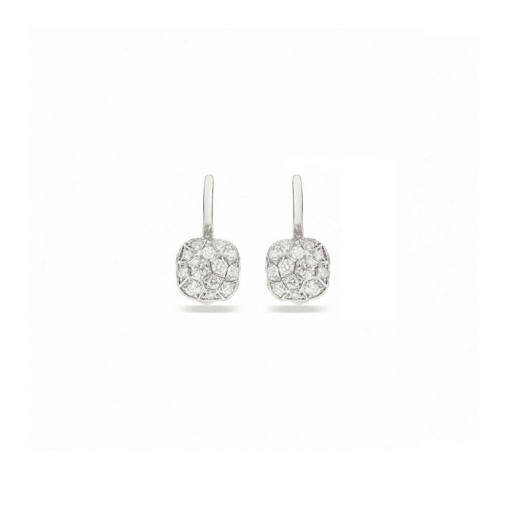 Pomellato Nudo Solitaire oorsieraad roodgoud met diamant - POB5010 O6000 DB000 - #2