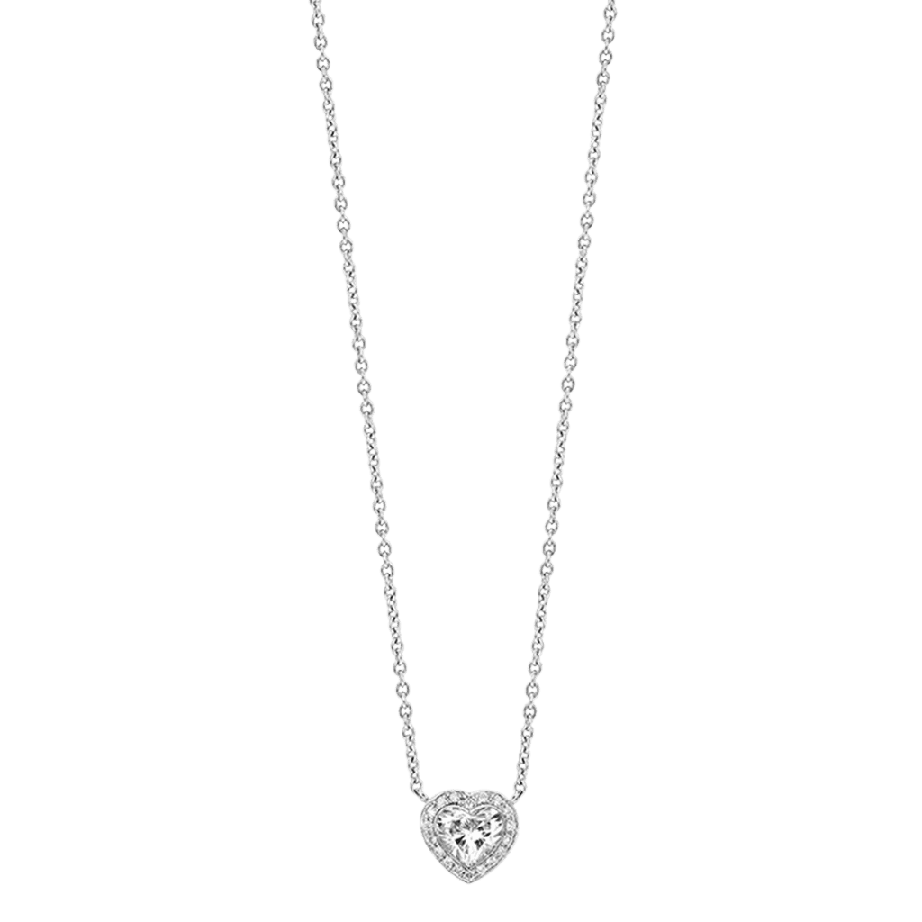 Schaap en Citroen Diamonds collier witgoud met diamant - #2
