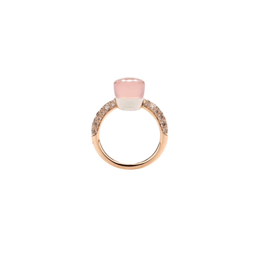 Pomellato Nudo Petit ring roodgoud met diamant - PAB7040 O6000 BRCQR - #2