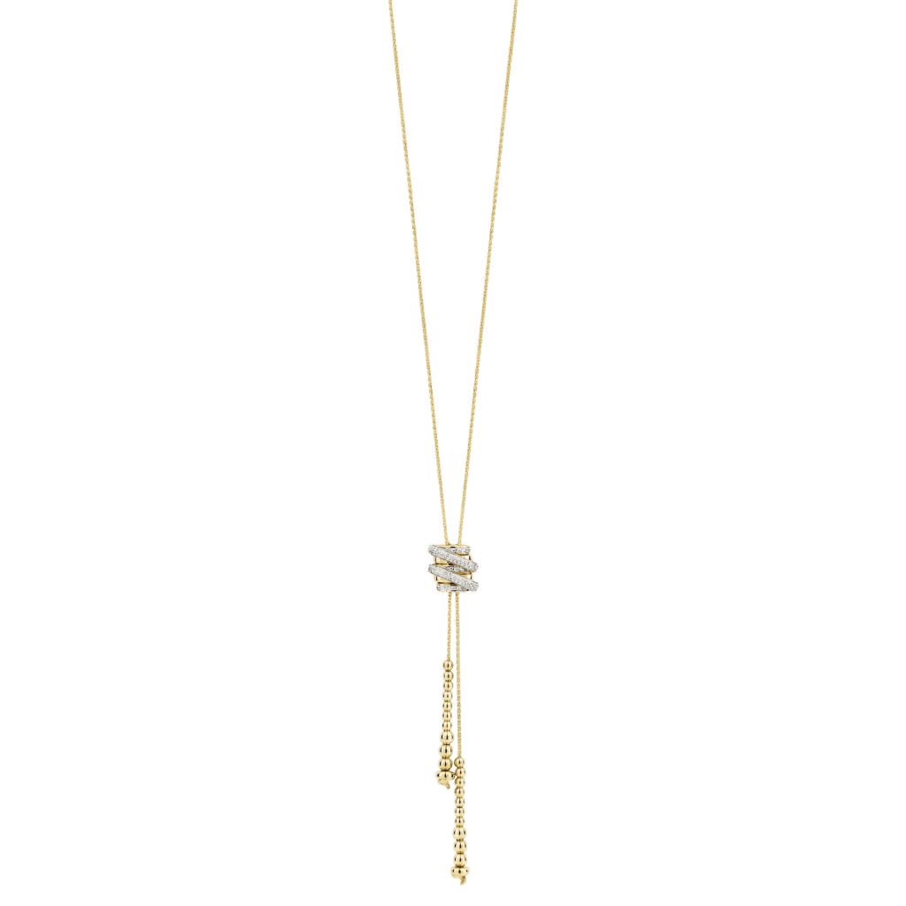 Tirisi Jewelry Amsterdam Swirl collier geelgoud - TN2139D(2T) - #3