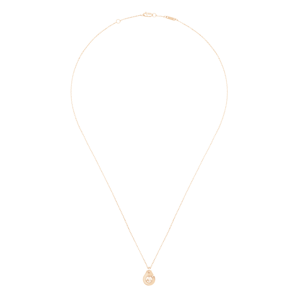 dinh van Menottes dinh van collier roodgoud met diamant - 667115 - #2