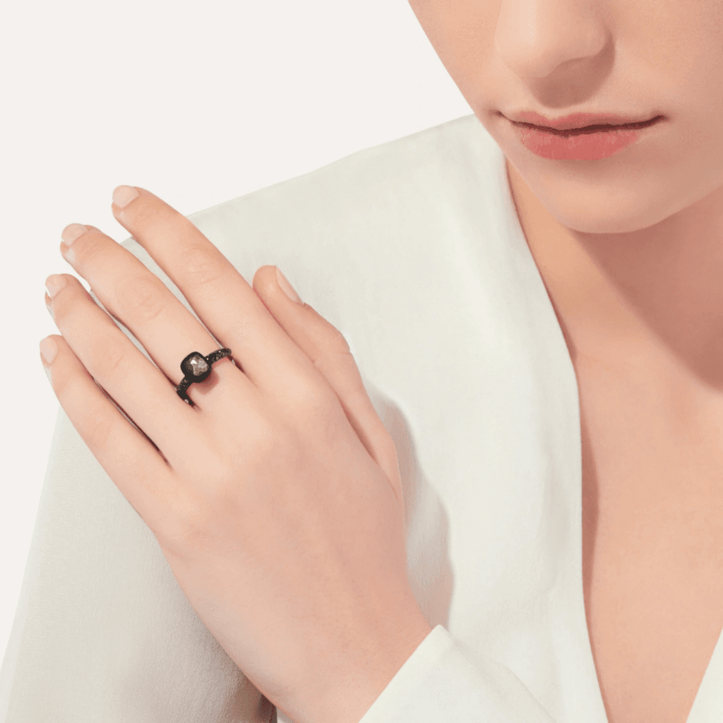 Pomellato Nudo Petit ring roodgoud met diamant - PAB7040 OT000 DBKOS - #5