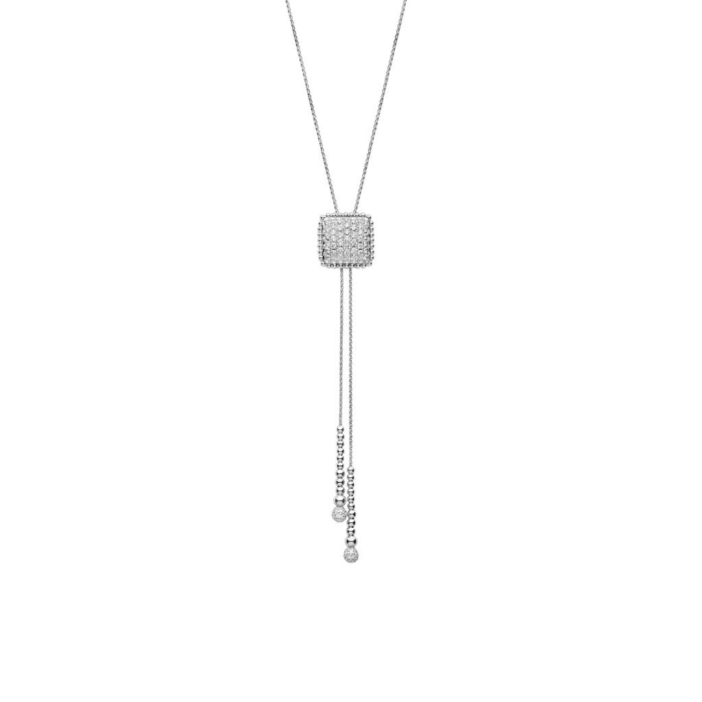 Tirisi Jewelry Milano Exclusive collier witgoud met diamant - TN2118DW - #2