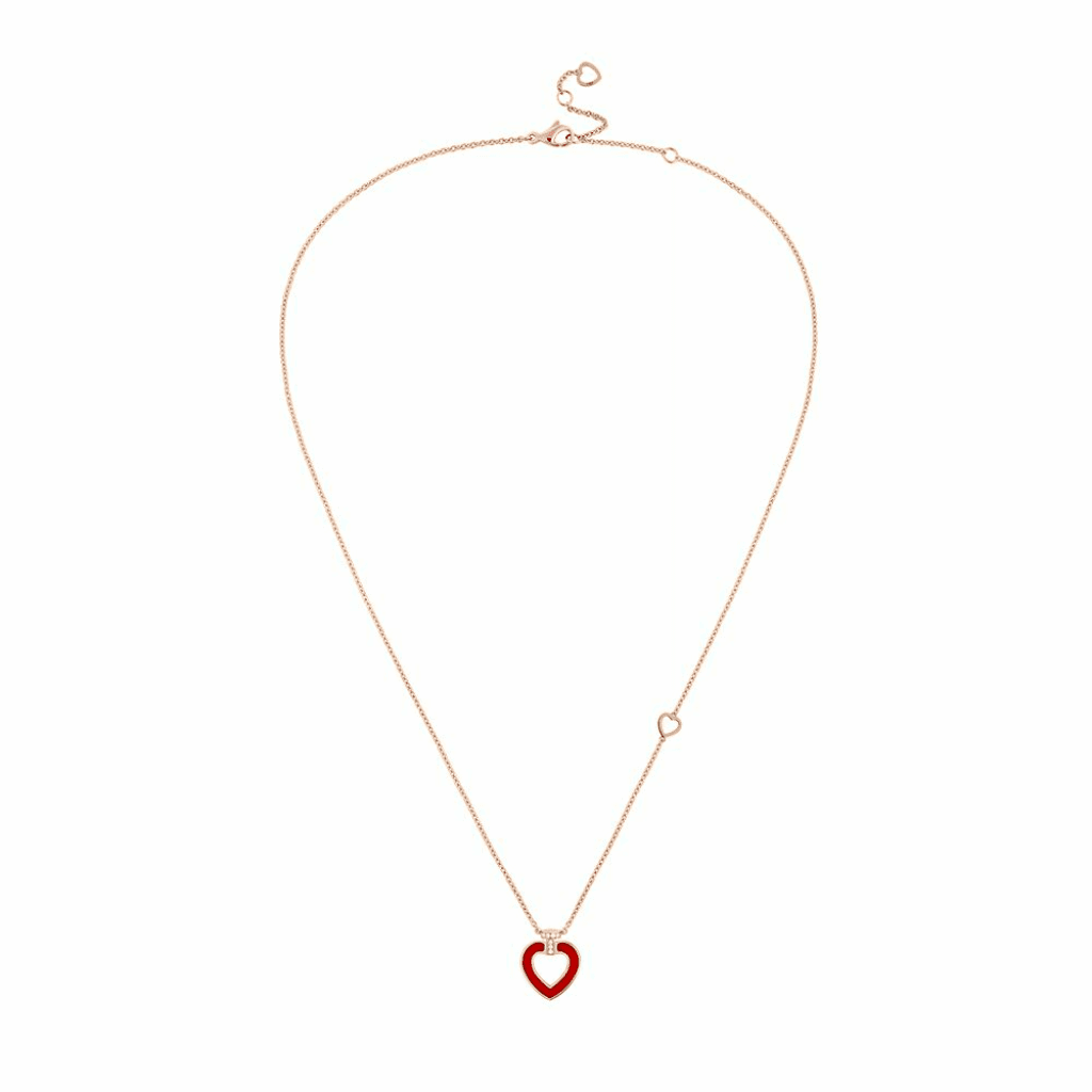 Fred Pretty Woman collier roodgoud met diamant - 7B0287-000 - #3