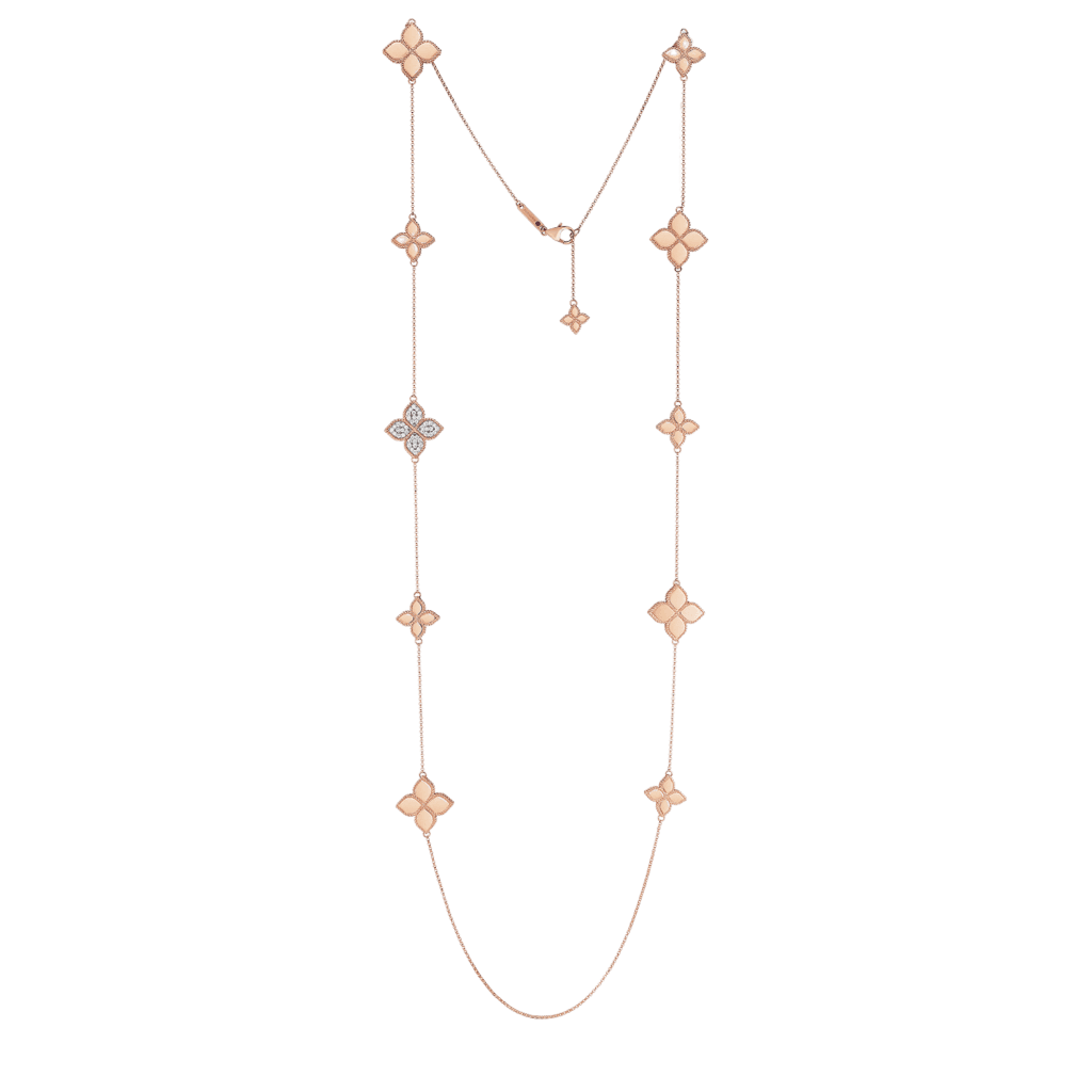 Roberto Coin Princess Flower collier roodgoud - ADR777CL0650 - #1