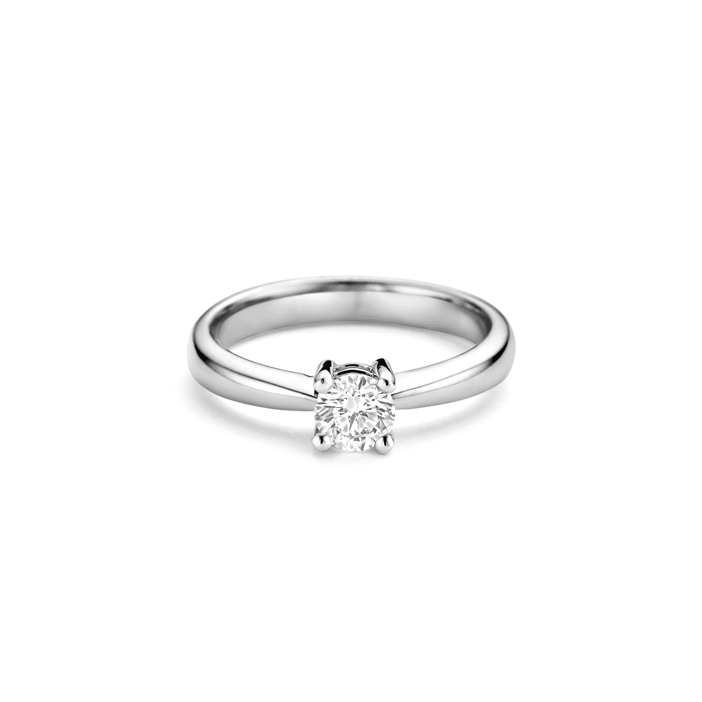Schaap en Citroen Diamonds ring witgoud met diamant - #4