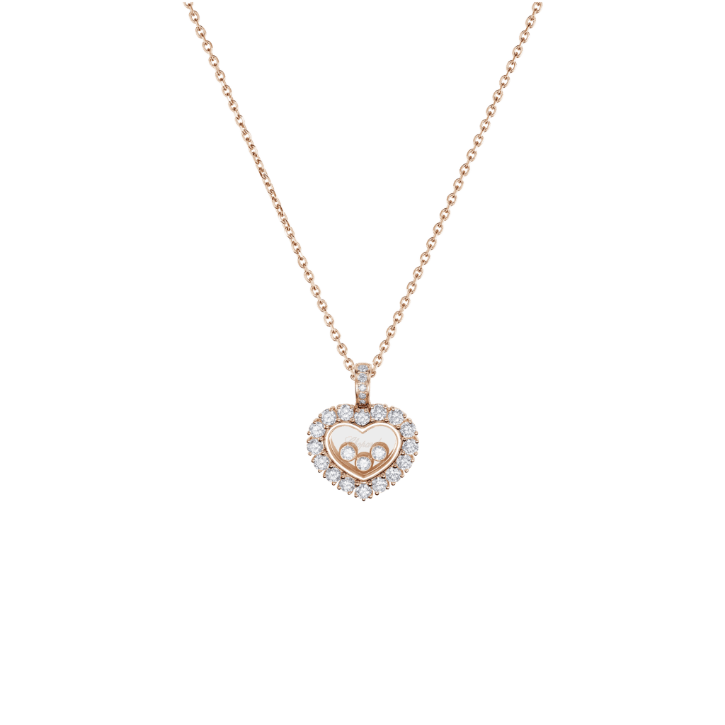 Chopard Happy Diamonds collier roodgoud - 79A615-5001 - #1