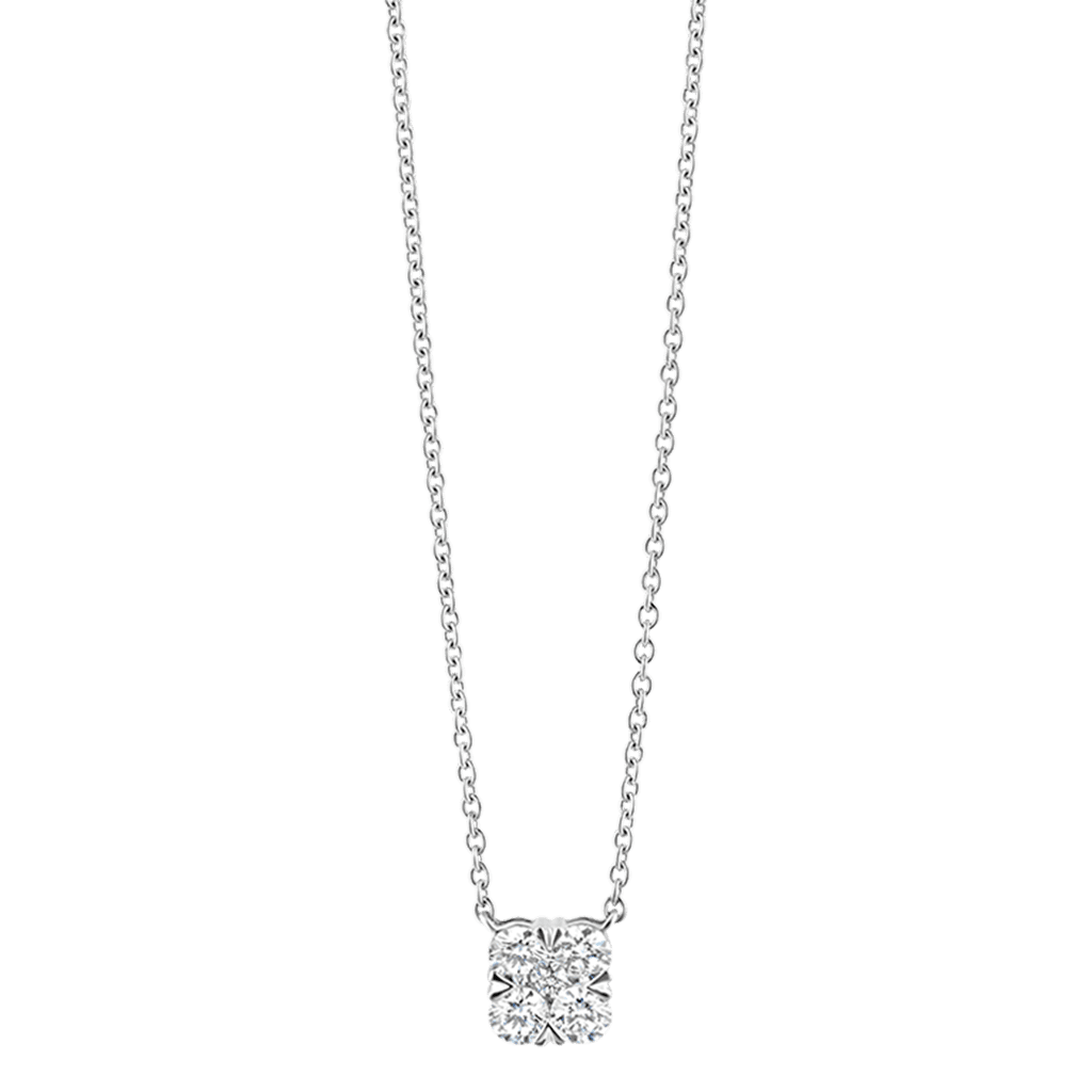Schaap en Citroen Diamonds collier witgoud met diamant - #2