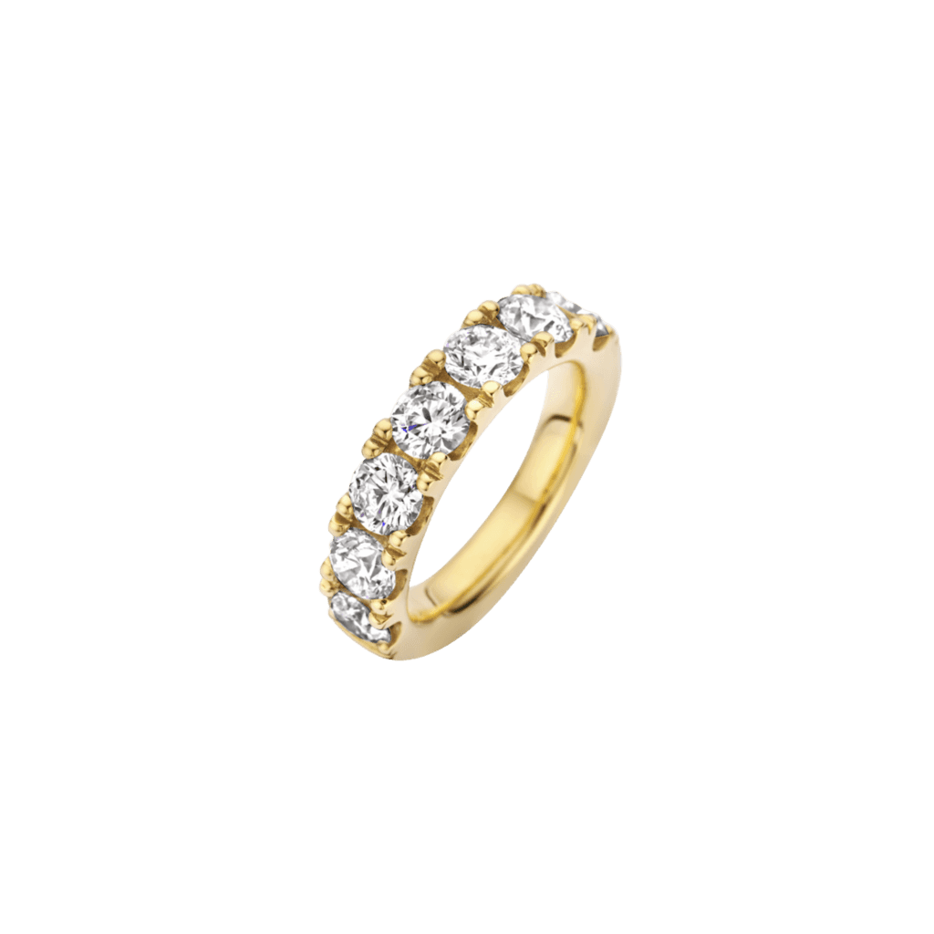 Schaap en Citroen Diamonds ring geelgoud met diamant - #1