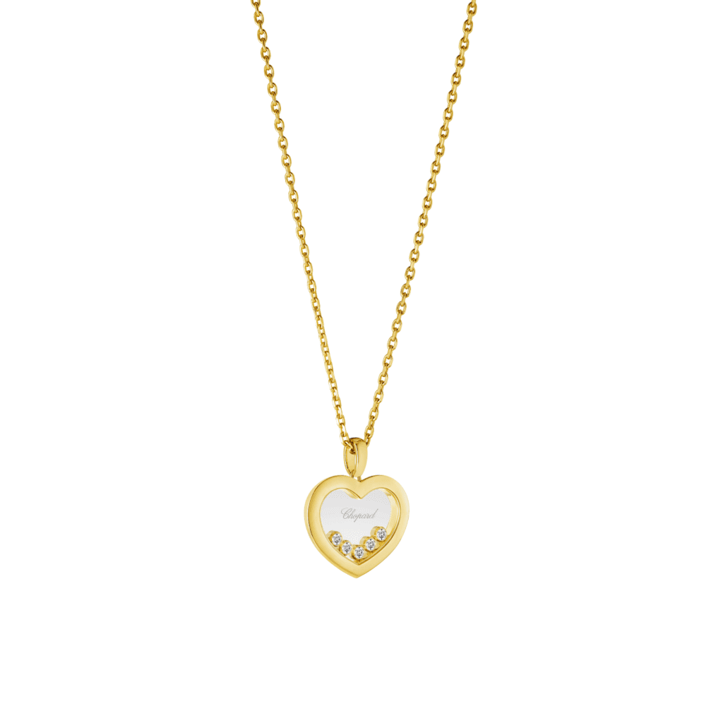 Chopard Happy Diamonds Icons Heart collier geelgoud met diamant - 79A038-0001 - #4