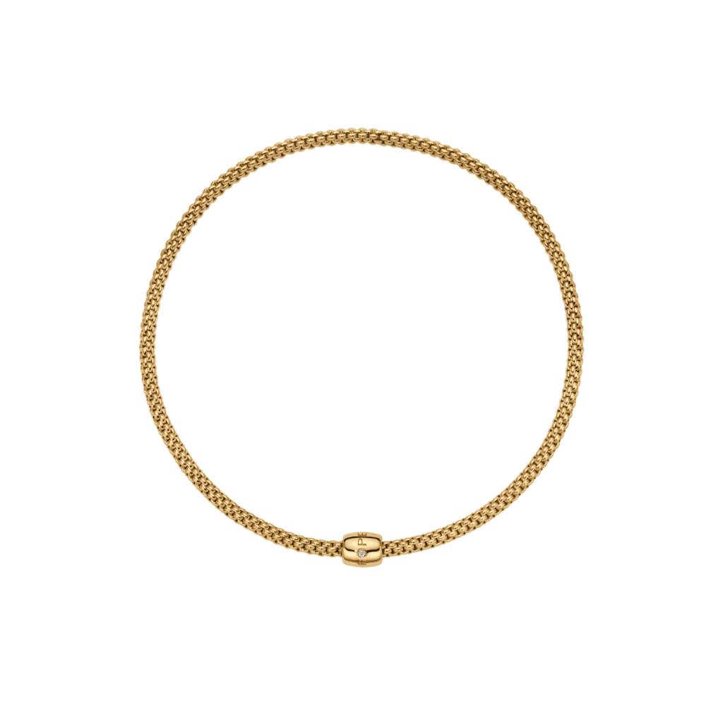 FOPE Solo collier geelgoud met diamant - 62606CX_BB_G_XXX_043 - #2