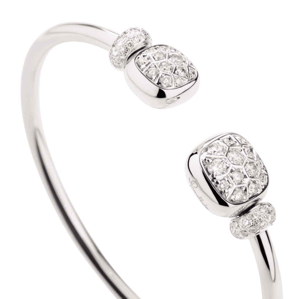 Pomellato Nudo Classic & petit armband witgoud met diamant - PBC2027 O2WHR DB0TB - #3