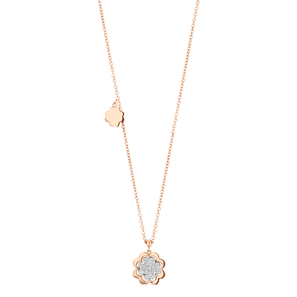 Schaap en Citroen Diamonds collier roodgoud met diamant - #2