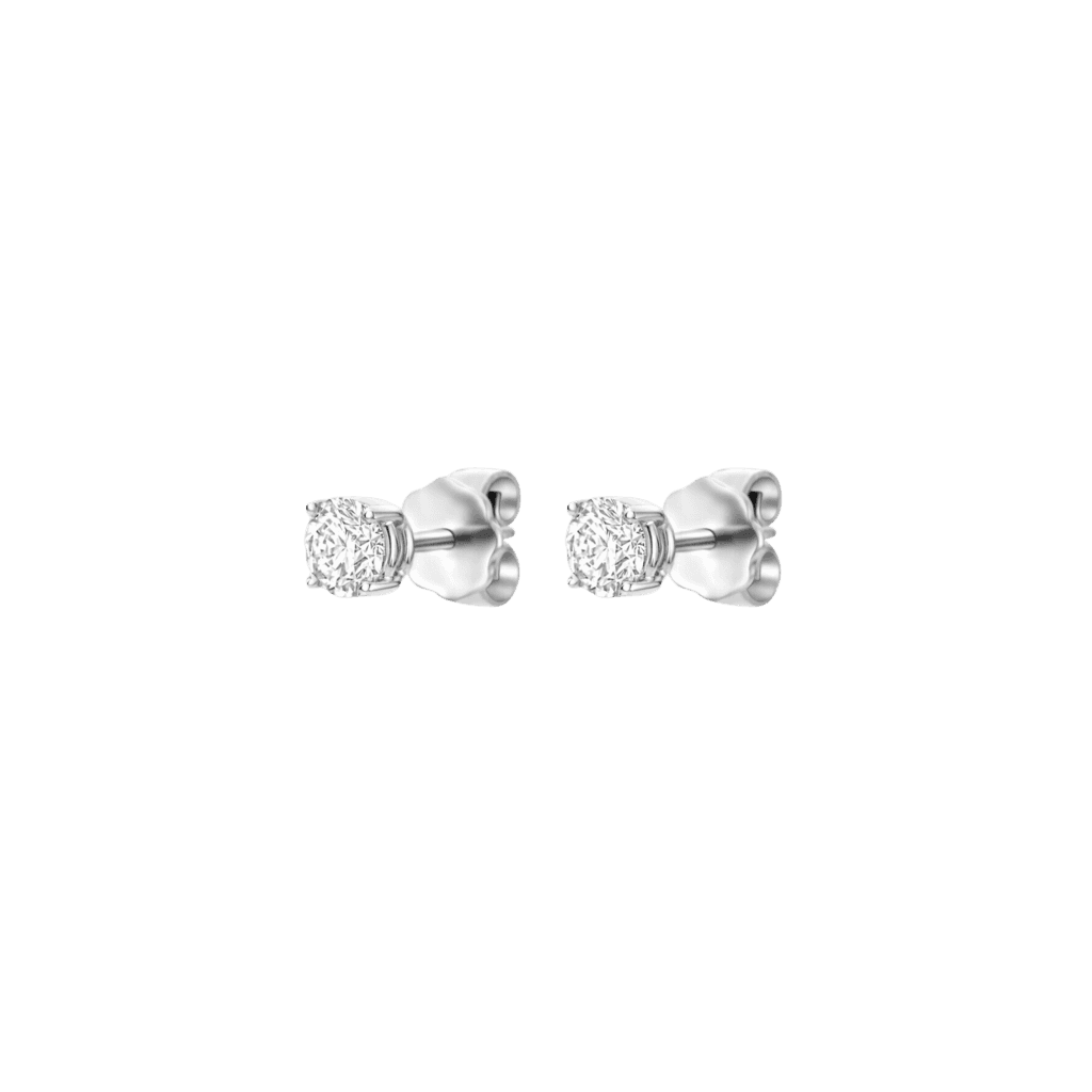 Schaap en Citroen Diamonds oorsieraad witgoud met diamant - #2