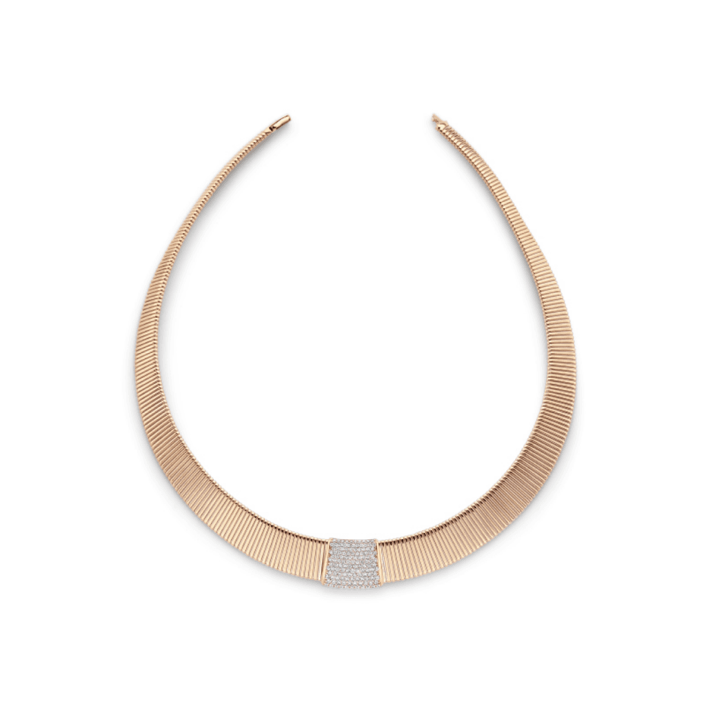 Schaap en Citroen Diamonds collier roodgoud met diamant - #3