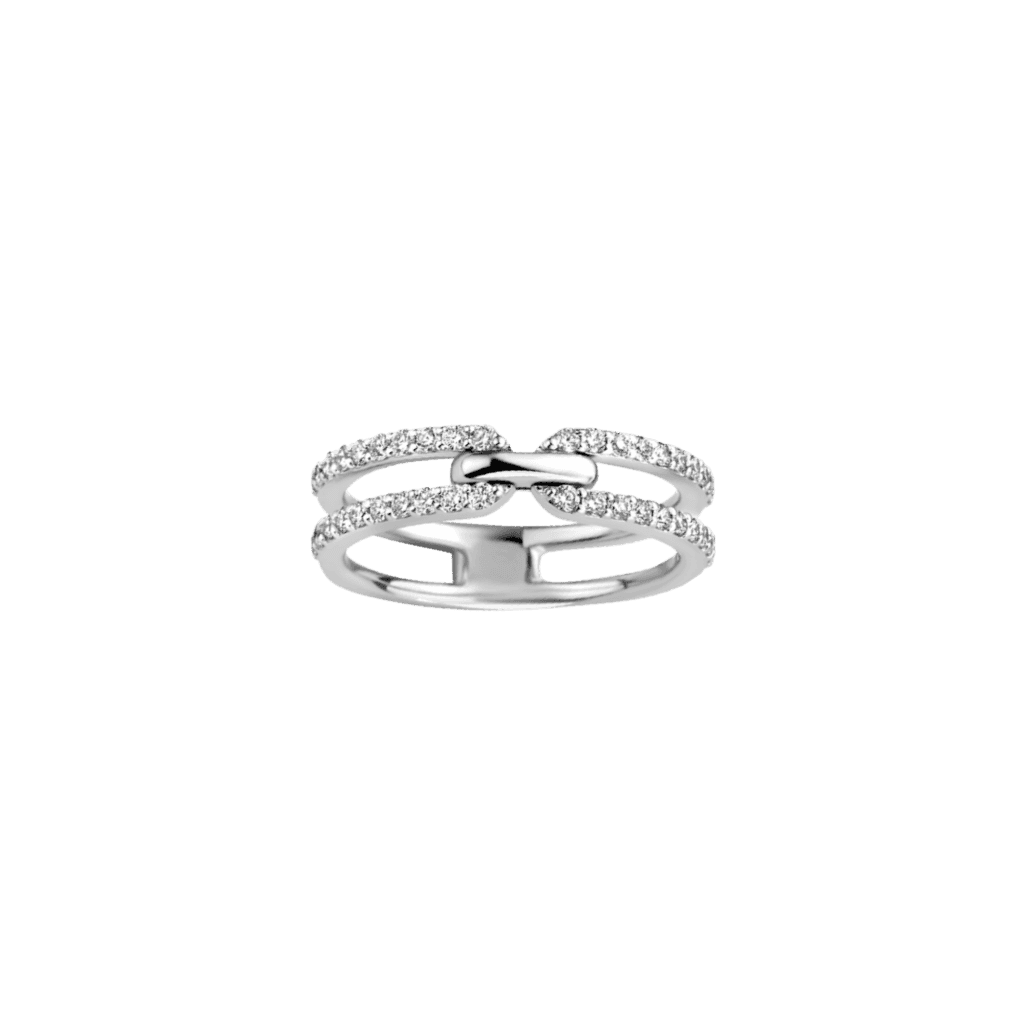 Schaap en Citroen Diamonds ring witgoud met diamant - #2