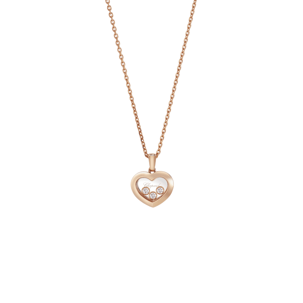 Chopard Happy Diamonds Icons Heart collier roodgoud met diamant - 79A611-5001 - #1