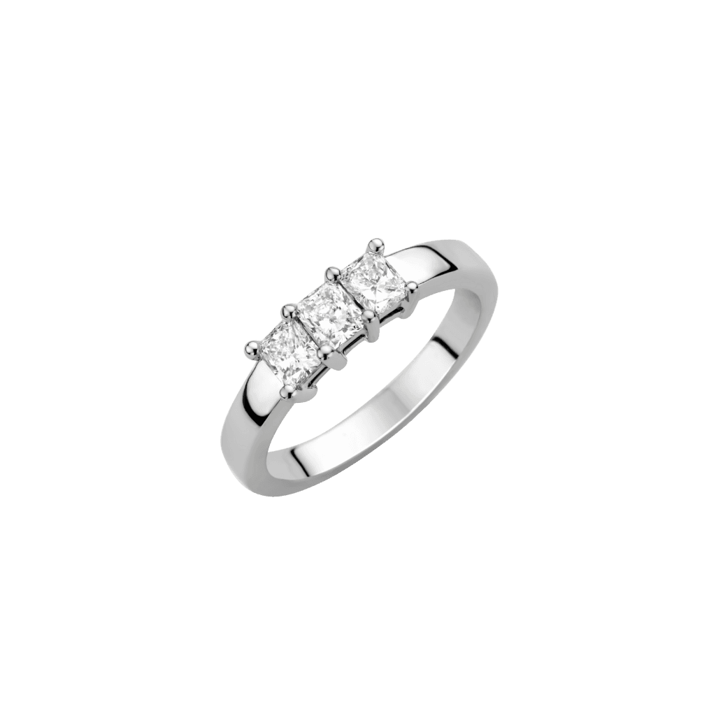 Schaap en Citroen Diamonds ring witgoud met diamant - #1