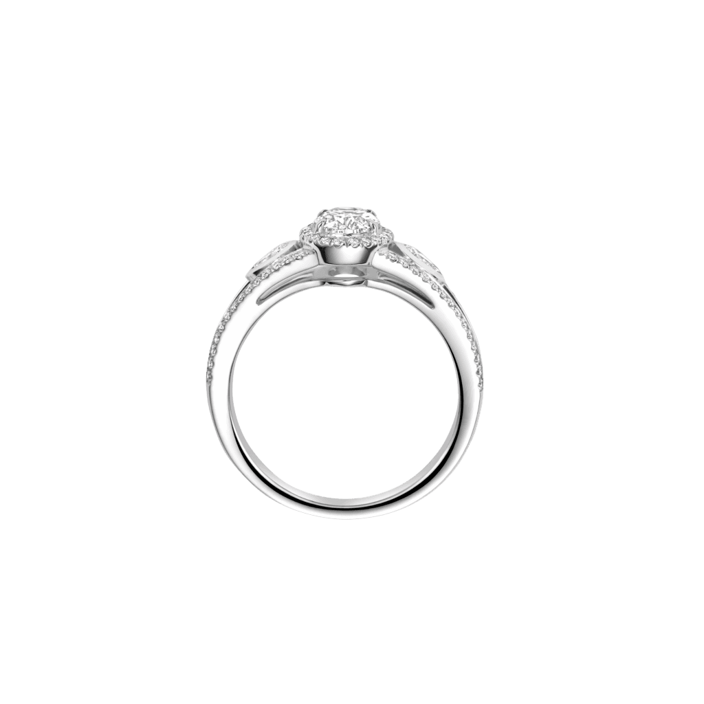 Schaap en Citroen Diamonds ring witgoud met diamant - #3